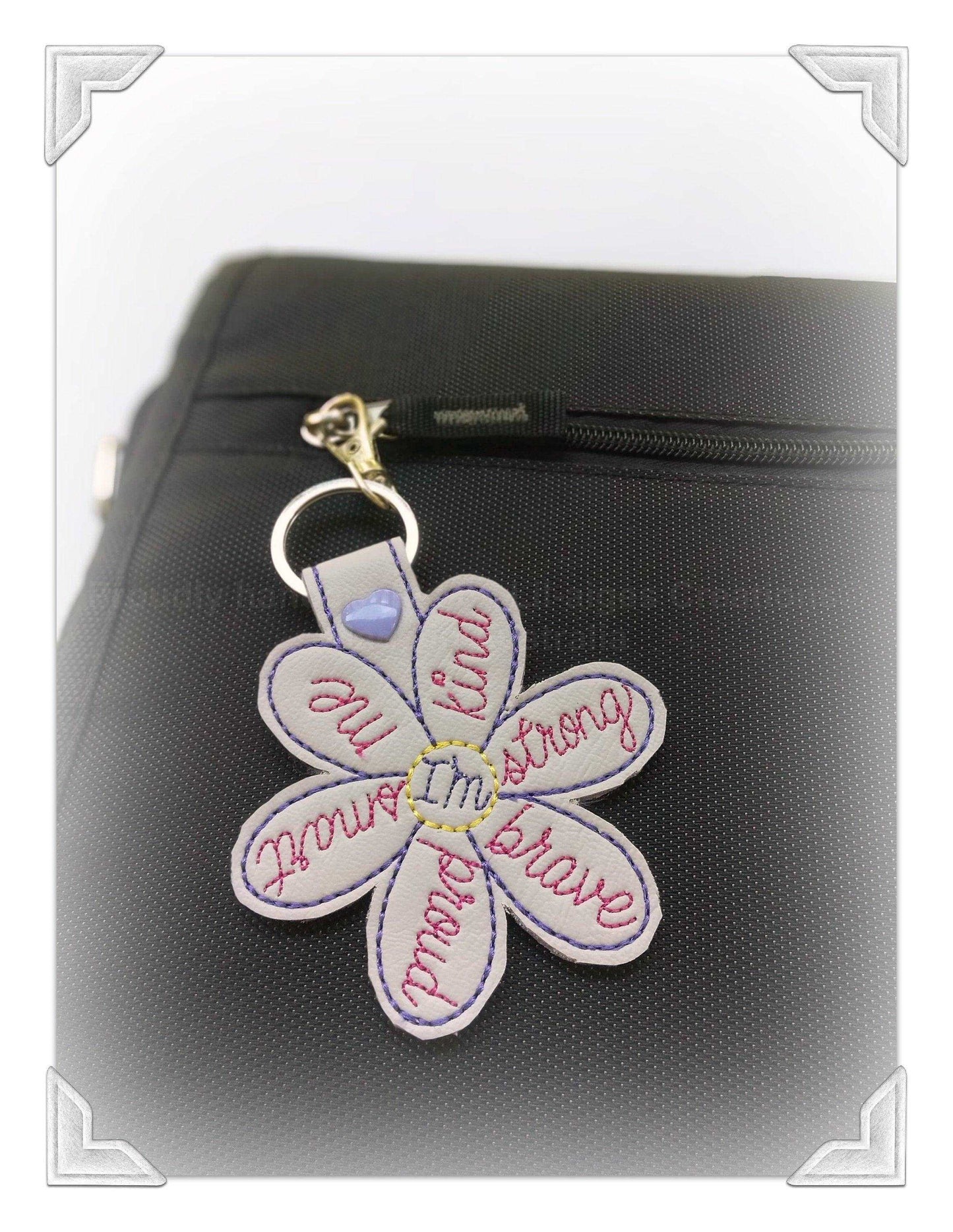 Inspirational keyrings, self confidence, self esteem, mindfulness, gift ideas, keychains, key fobs, available now, made in Australia - Lil-aiges Creations - Quality Australian-made Gifts