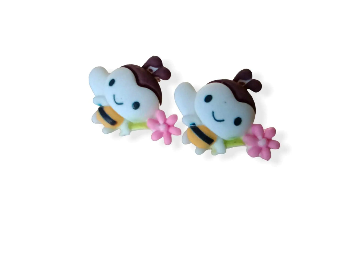 Buzzing Bee Resin Earrings - Quirky & Fun Novelty Jewellery for Nature Lovers