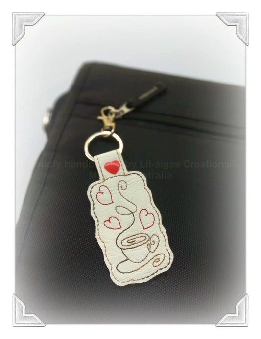 Express Your Love for Coffee - Handmade Coffee Lovers Keychain from Australia