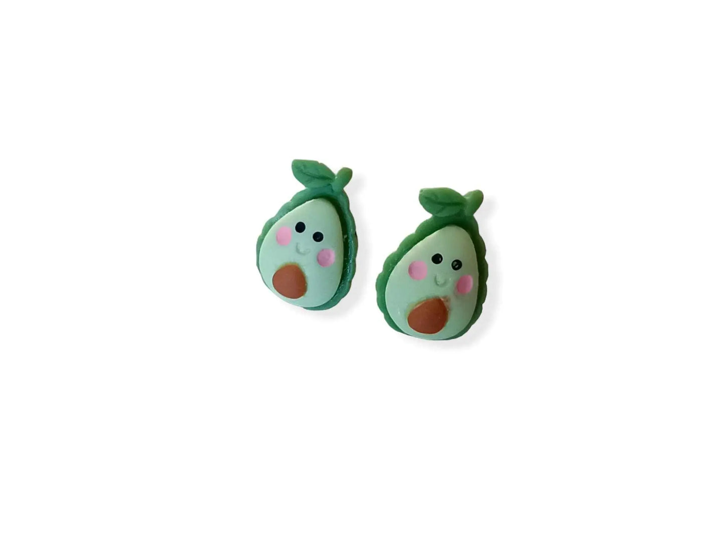 Adorable Baby Avocado Resin Earrings - A Unique, Fun, and Quirky Accessory!