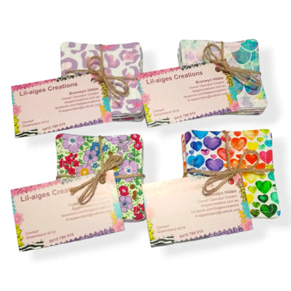 Fabric Makeup Wipes with a Selection of Fabric Options