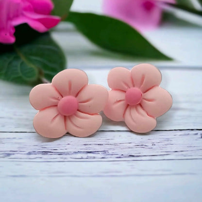 Copy of Pink Purple Flower Resin Earrings: A Perfect Blend of Style and Fun - Image #6