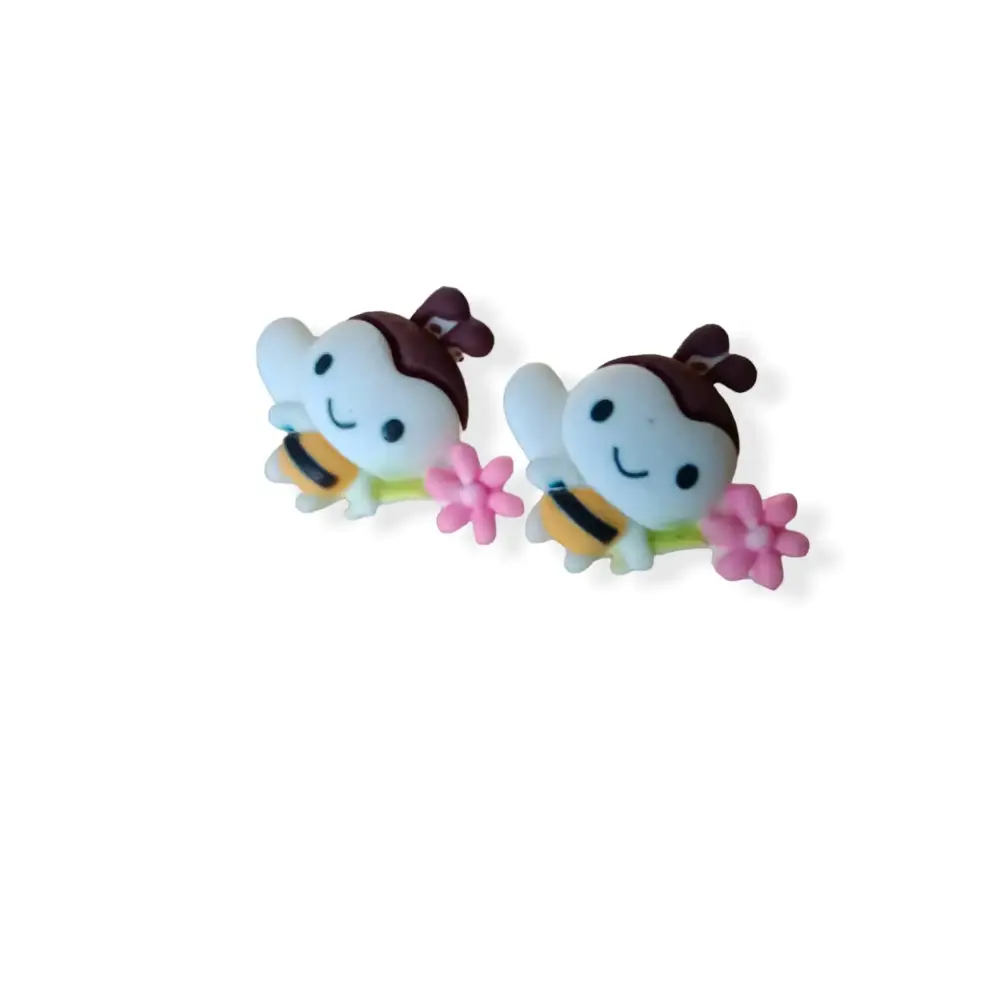 Buzzing Bee Resin Earrings - Quirky & Fun Novelty Jewellery for Nature Lovers