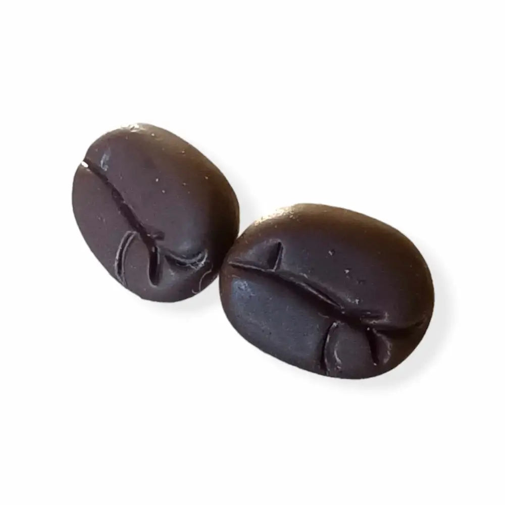 Coffee Bean Resin Novelty Earrings - Perfect Coffee Lover Gift!