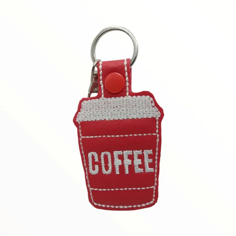 Coffee to go keychain - cute gift - made in Australia - ready to ship