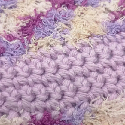 Handcrafted Purple Crocheted Wash Cloths, Zero Waste Kitchen Must Have, Pure Cotton, Made in Australia