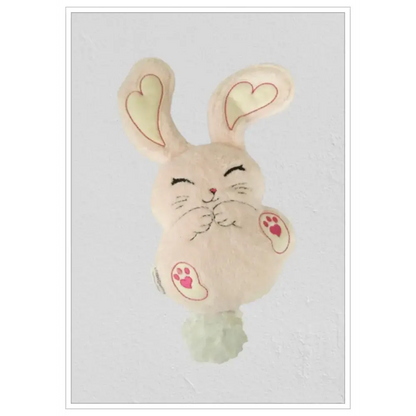 Bunny plush toy doll, rabbit plush toy, made in Australia