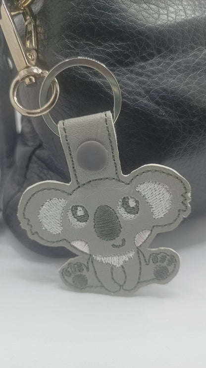 Adorable Koala Themed Keychain