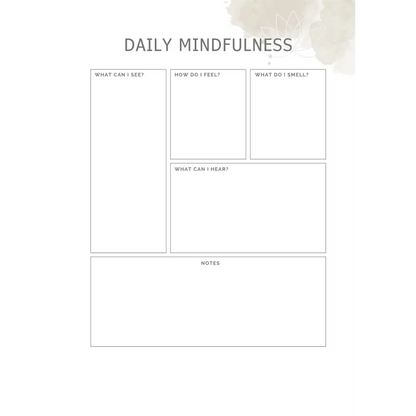 Yoga and Meditation Journal | Track Your Progress, Your Sequences, Your Music, Your Reflections | Instant Download & Print | PDF File