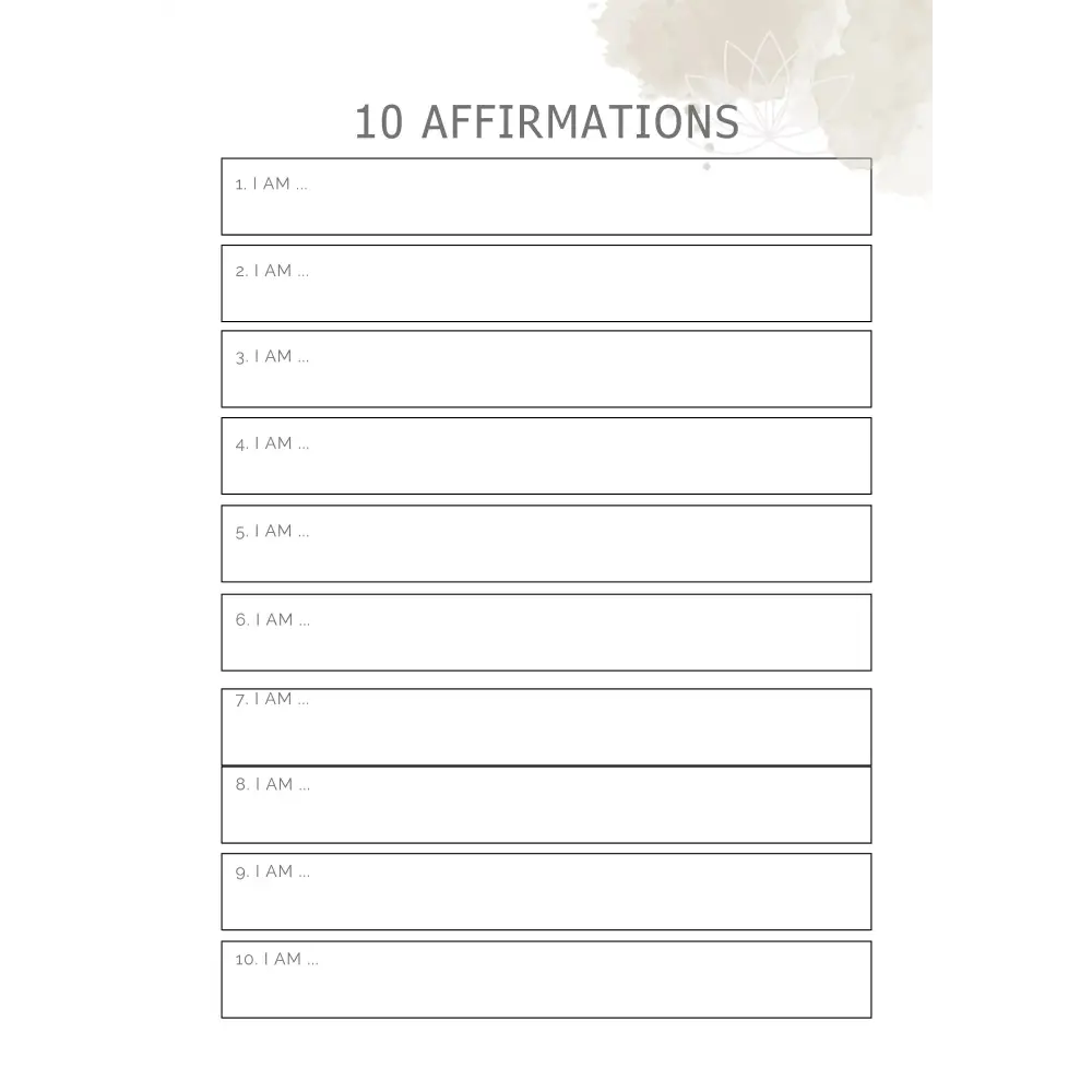 Yoga and Meditation Journal | Track Your Progress, Your Sequences, Your Music, Your Reflections | Instant Download & Print | PDF File