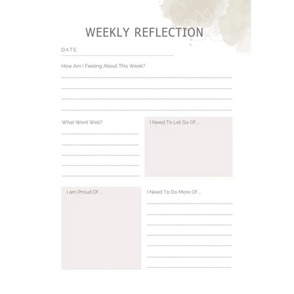 Yoga and Meditation Journal | Track Your Progress, Your Sequences, Your Music, Your Reflections | Instant Download & Print | PDF File
