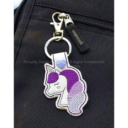 Magical Unicorn Key Chain, Key Fob, Bag Tag, Cute Gift Idea, Ready to Ship, made in Australia - Lil-aiges Creations - Quality Australian-made Gifts